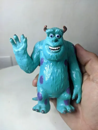 Boneco Action Figure James P. Sullivan (Sulley) - Monstros S.A - Original Disney