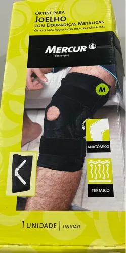 Órtese para Joelho com Dobradiças Metálicas - Mercur