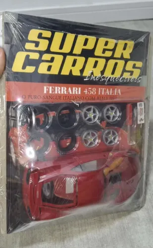 Kit Montagem Ferrari 458 carros Inesquecíveis Maisto