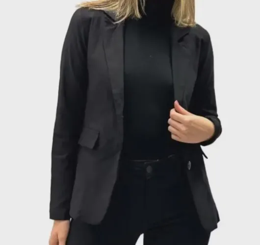 Blazer Feminino Preto
