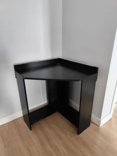 Mesa de Canto Preta - Usada