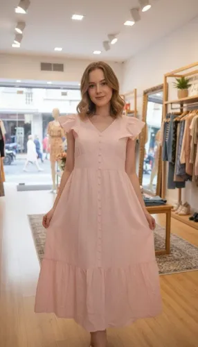 Vestido Rosa. LEIA TODO O ANÚNCIO