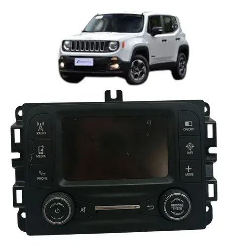 Som Multimidia Jeep Renegade 2015 2016