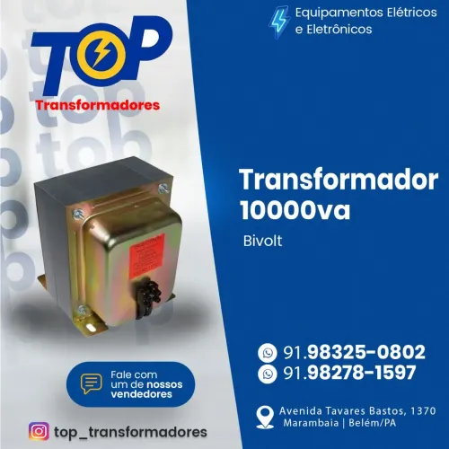 Transformador 10.000 va Promoção