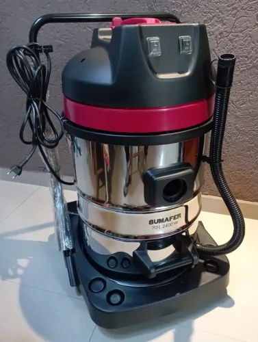 Aspirador Bumafer 2400W 70L Profissional - Usado 1 Vez