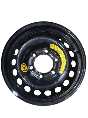 Roda Ferro Aro 16 Estepe Gm S10 2012 A 2022 Preta