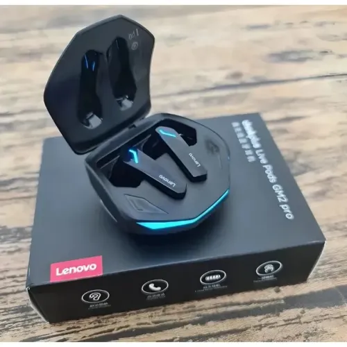 Fone Bluetooth Lenovo GM2 Pro - Entrega Imediata