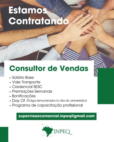 Consultor(a) de Vendas!!