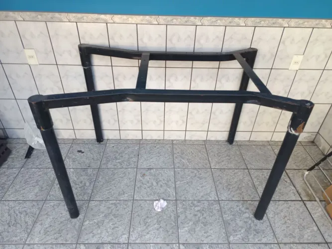 Estrutura Mesa Bancada Oficina Aço Reforçada