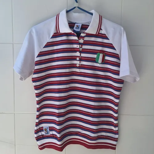 Camisa Polo Itália Copa da Africa 2010 Feminina