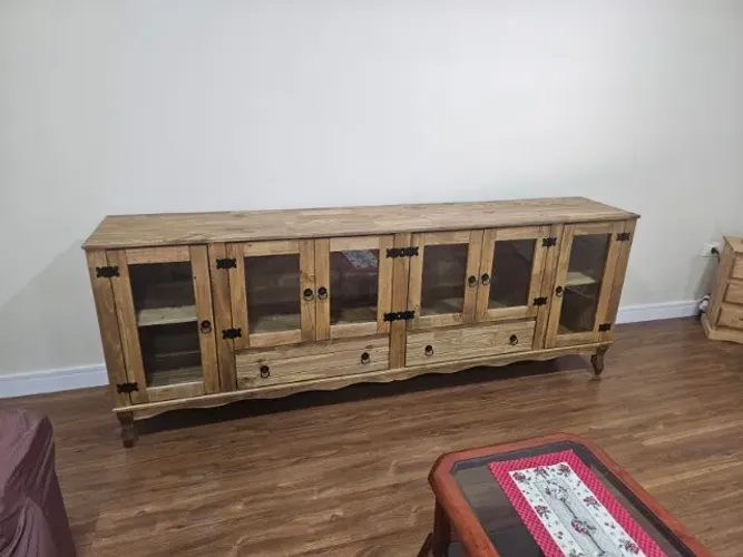 Rack Madeira Maciça 2,30 X 72 X 40