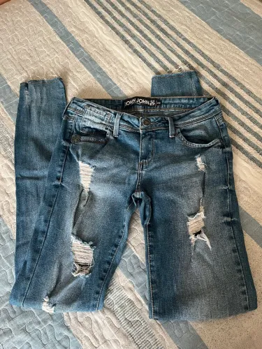 Calça jeans Skinny John John feminina TAM 38 ( super nova)