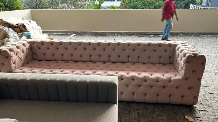 Sofá Capitonê,  clássico, atemporal, elegante 