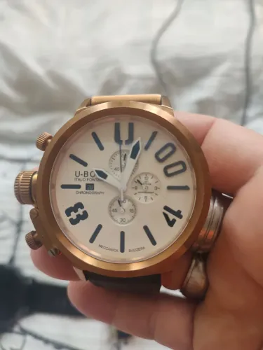 Relógio U-Boat Italo Fontana Chronograph original