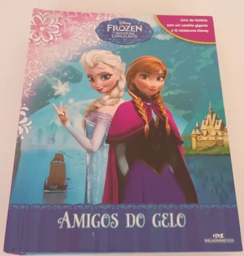 Livro - Frozen: Uma Aventura Congelante (NÃO POSSUI AS MINIATURAS)