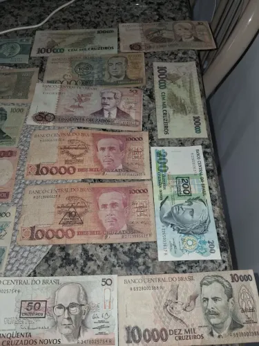 Coleção de Cédulas Brasileiras Antigas