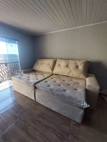 Sofá lindo assim com ótima qualidade