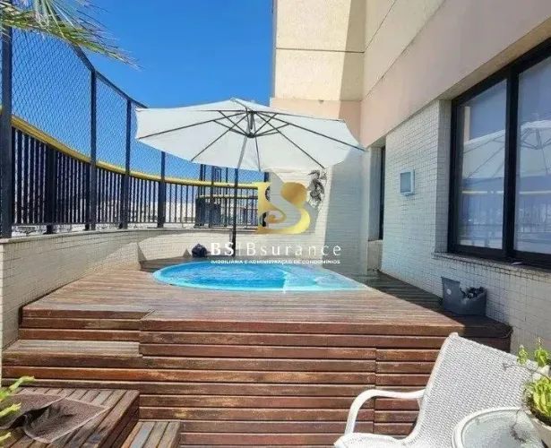 BS IMOBILIARIA VENDE cobertura duplex 3 quartos em Icaraí com piscina e 3 vagas