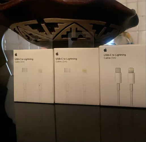 Cabo de carregador de iPhone Fast/Carga Rápida USB C Lightning Cabo Tipo C apenas 30,00