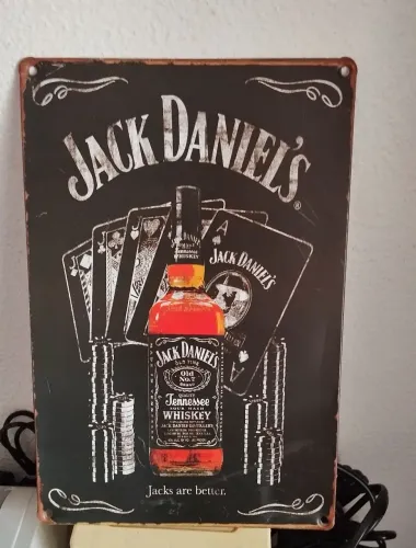 Jack Daniels placa decorativa ( 2 placas )