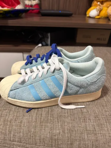 Tênis Adidas Superstar Azul 
