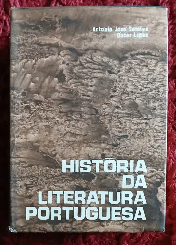 História da Literatura Portuguesa - Livro Antigo