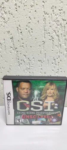 Jogo Nintendo Ds CSI: Crime Scene Investigation - Unsolved