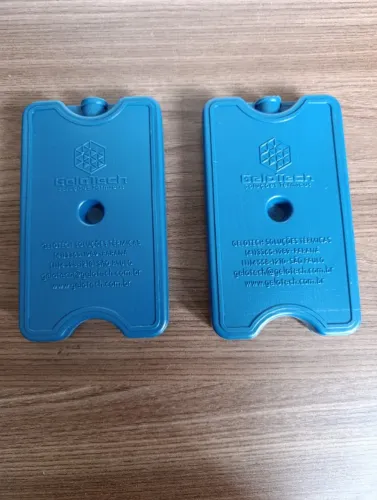 Placa de Gelo Gel Artificial Reutilizável Rígido de 200ml