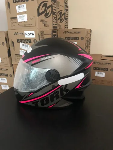 Capacete Pro Tork  R8 rosa - loja