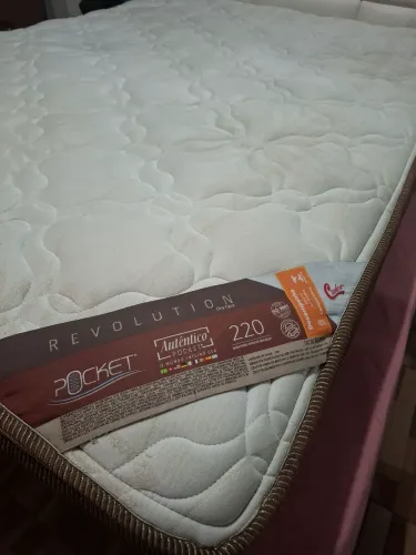 Colchão casal Castor casal e box 1.38x1.88