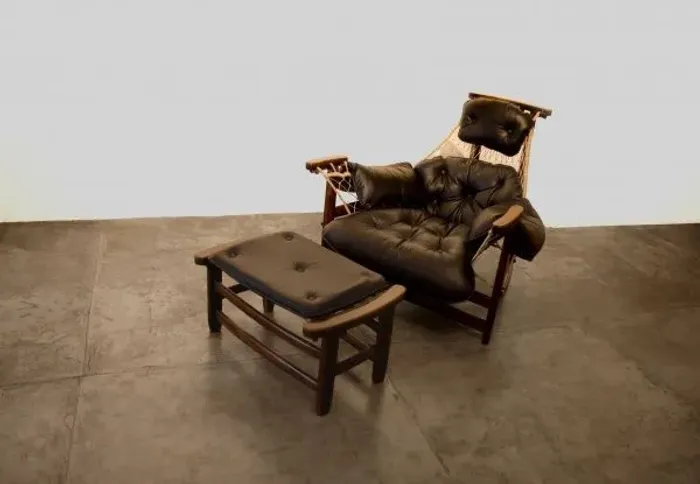 Jean Gillon - Poltrona Jangada com Banqueta