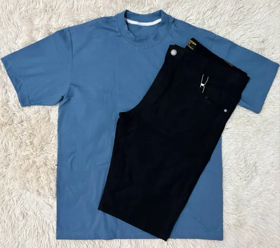 Kit Camisa Over e Bermuda