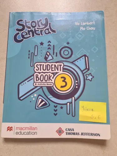 Story Central Student Book 3 - Junior 5-6 seminovo 