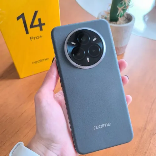 Celular Realme 14 Pro Plus 5G NFC 256GB 12GB RAM Top Versão Global Potência
