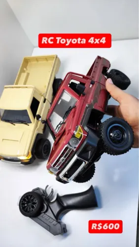 Carro de controle remoto 4x4 Toyota