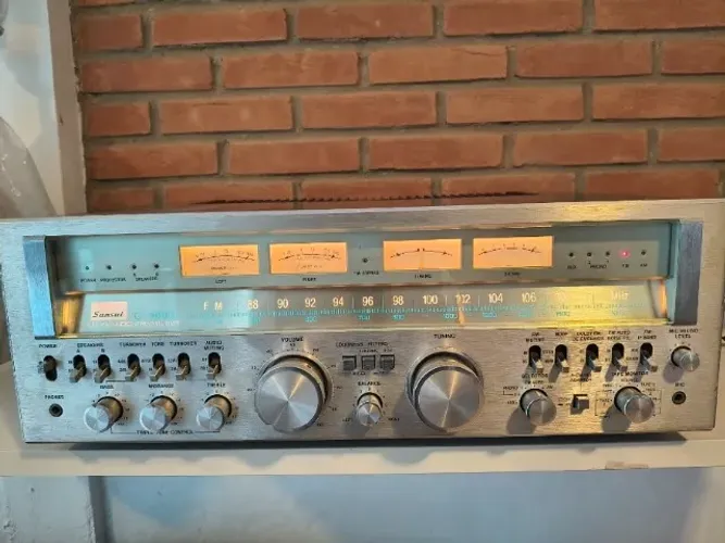 Receiver  SANSUI G 9000 Pure Power DC Stereo -Para colecionador e para quem quer potência