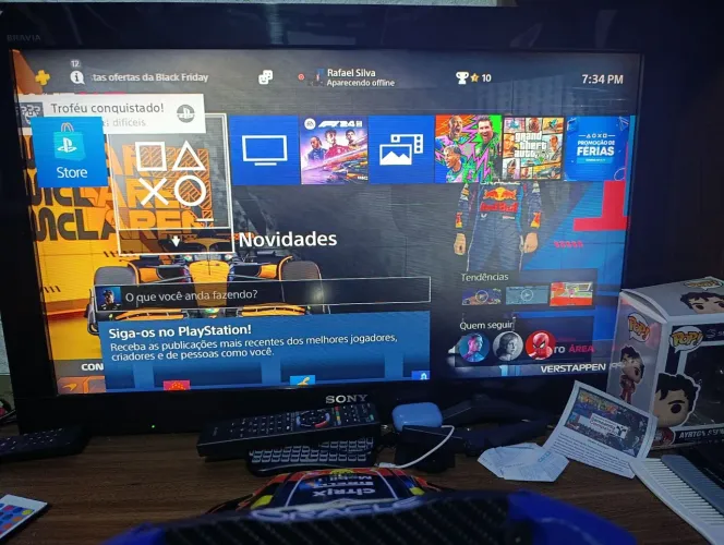 PS4 Fat usado NÃO ACEITO TROCAS!