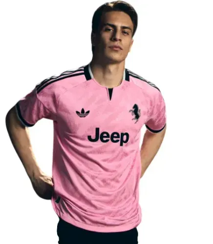 Camisa da Juventus II - Rosa - 2026 - Modelo torcedor