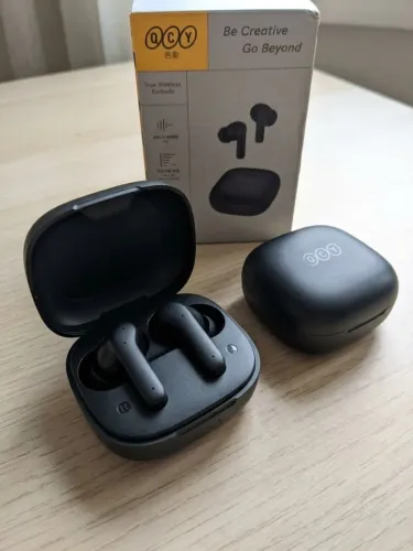 Fone Bluetooth QCY T13 ANC - Novo / Lacrado (Cor Preta)