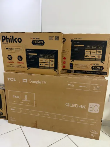 TV TCL 50'' QLED 4K