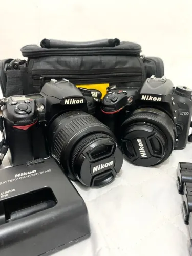 ?VENDO KIT COMPLETO CÂMERAS NIKON 