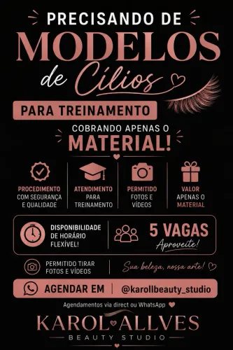 Extenção de cílios 