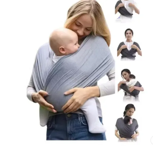 Sling cinza semi novo