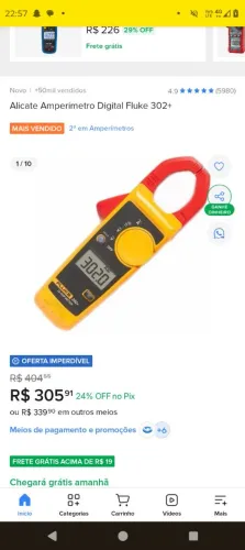 Alicate teste