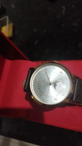 Relógio tecknos original pulseira de couro .170  pra vender logo já é o menor preço 