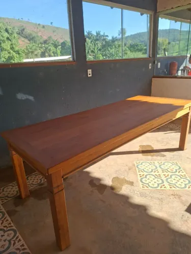 Mesa Rustica de peroba rosa