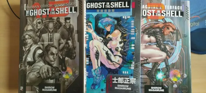 Perfect Book 1995-2017 + Mangás Ghost in the Shell Vol. 1, 1.5 e 2 (Ed. JBC)
