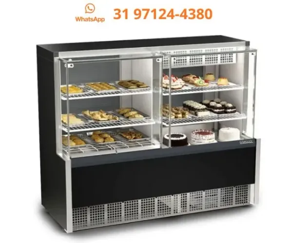Balcão Refrigerado Barra Estufa 1,40 Metros Gelopar