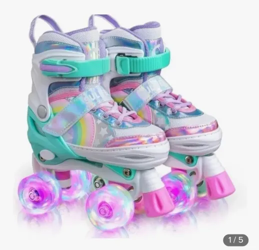 Patins com led