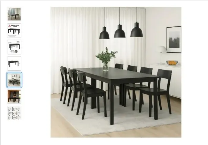 Mesa De Jantar P/ Sala De Reunião 2,40x0,90 8 Lugares